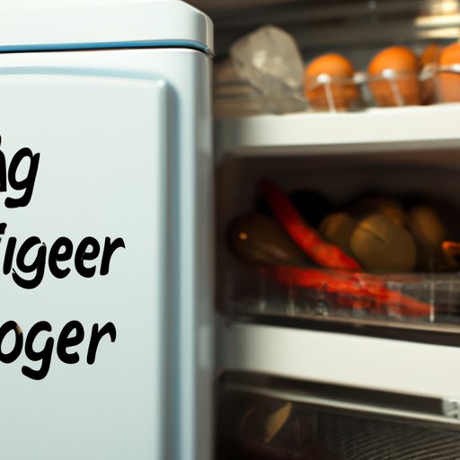Tips for Maintaining the Right Refrigerator Temperature