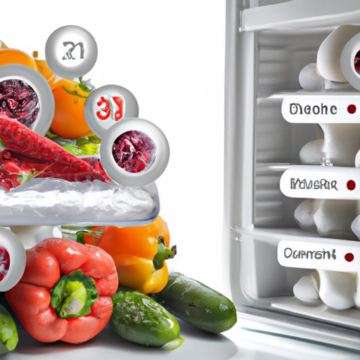 The Optimal Refrigerator Temperature for Maximum Freshness