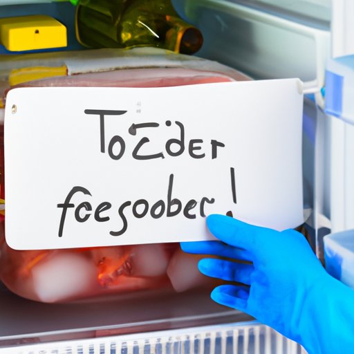 Ensuring Food Safety with the Proper Freezer Temperature