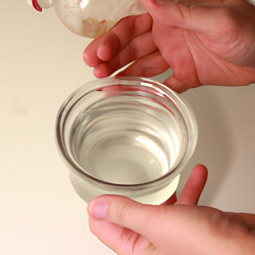 Using White Vinegar and Water