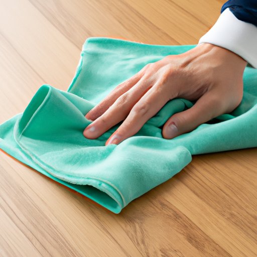 Using a Microfiber Cloth and Mild Detergent