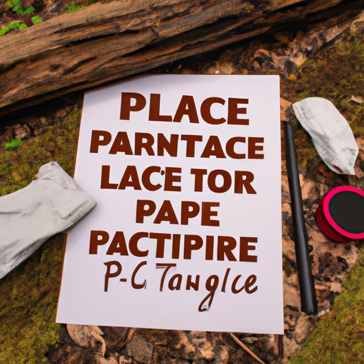 Practice Leave No Trace Principles