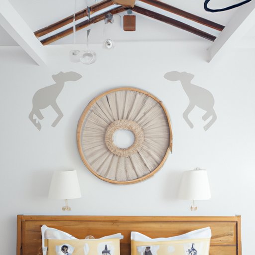How to Make the Most Out of Your Bedroom Ceiling: Creative Ideas for Wall Art Above Your Bed