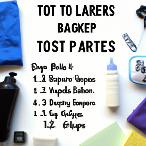The Ultimate Checklist for What to Pack in a Diaper Bag