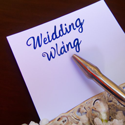 Tips for Writing a Meaningful Wedding Card Note