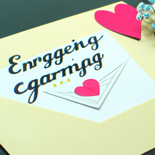 Tips for Crafting a Heartfelt Engagement Card Message