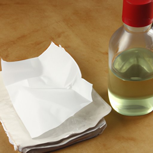 Vinegar and a Paper Towel