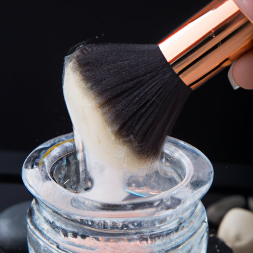 Using a Specialized Makeup Brush Cleaner