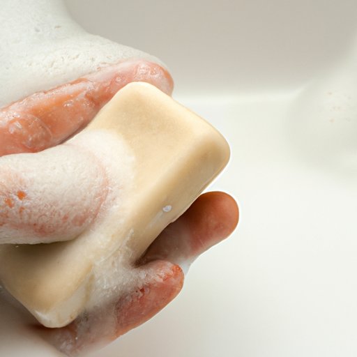 Washing with a Gentle Bar Soap