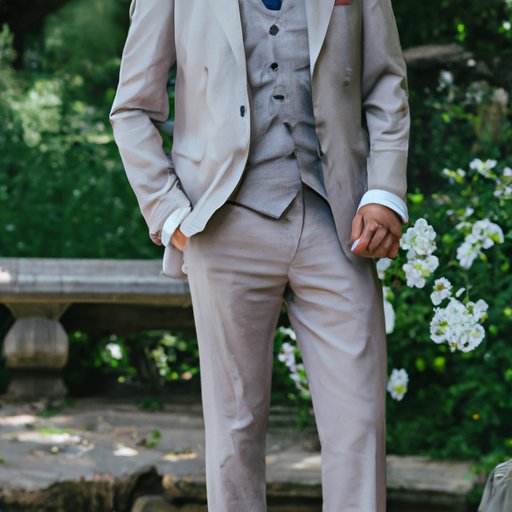 Lightweight Linen Suits for a Summer Wedding