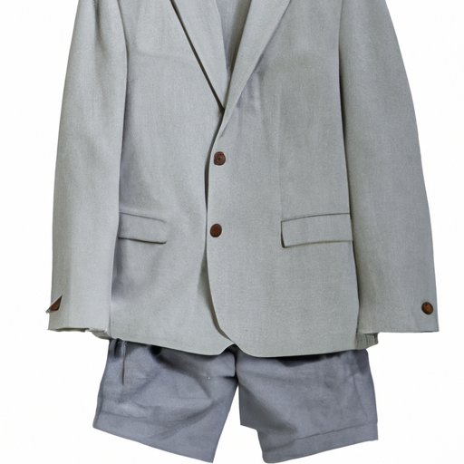Cotton or Linen Blazer with Shorts