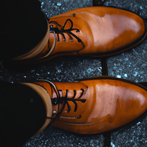 Creating Contrast with Brown Shoes