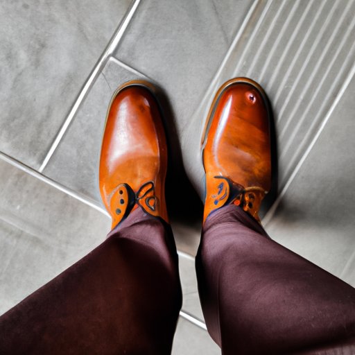 Stylish Workwear with Brown Shoes