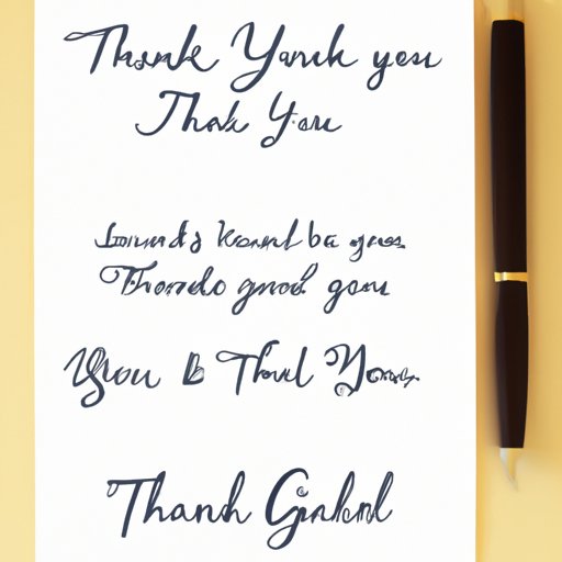 A Guide to Writing Thoughtful and Appreciative Wedding Thank You Cards