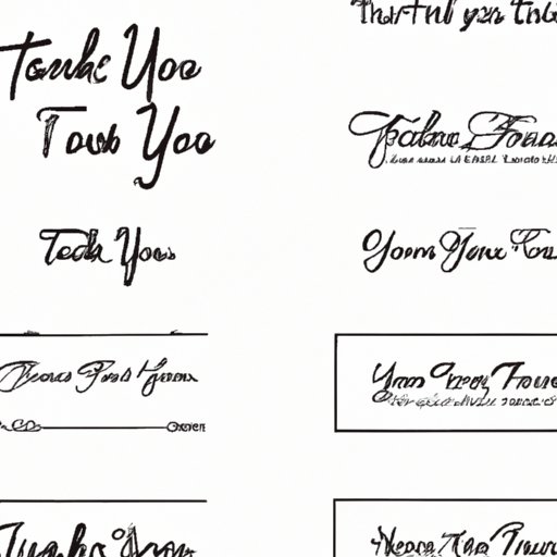 Ideas for What to Write in Your Wedding Thank You Cards