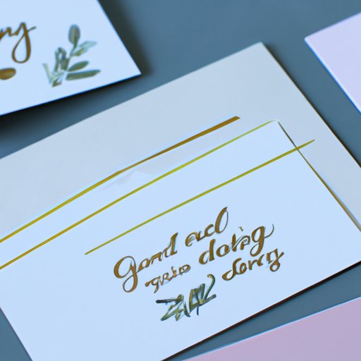 Tips for Designing Beautiful and Creative Wedding Invitations