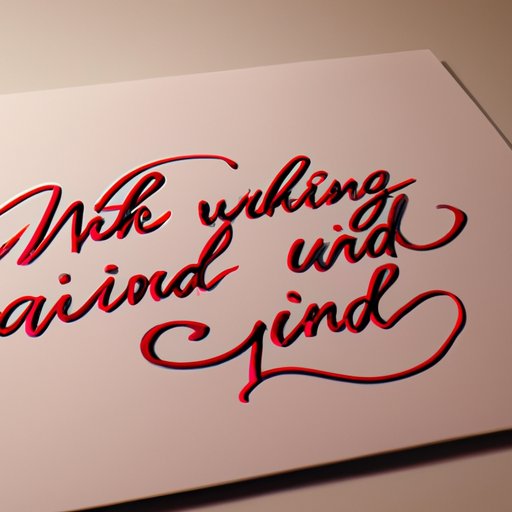Creative Ideas for What to Write in a Wedding Card