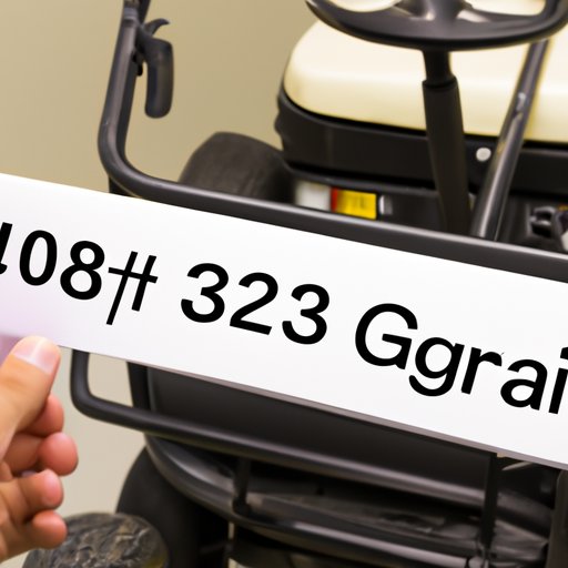 Solving the Mystery of When Your Golf Cart Was Built Through Serial Number Analysis