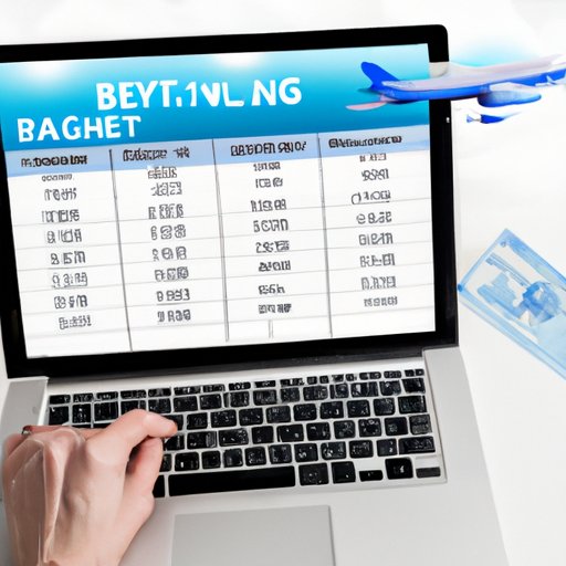 Utilizing Online Flight Search Tools: Figuring Out the Cheapest Time to Buy Airline Tickets