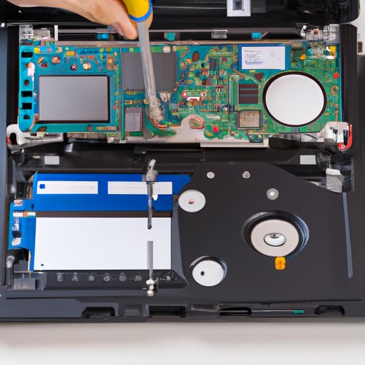Exploring the Interior of a HP Laptop: How to Find the Hard Drive