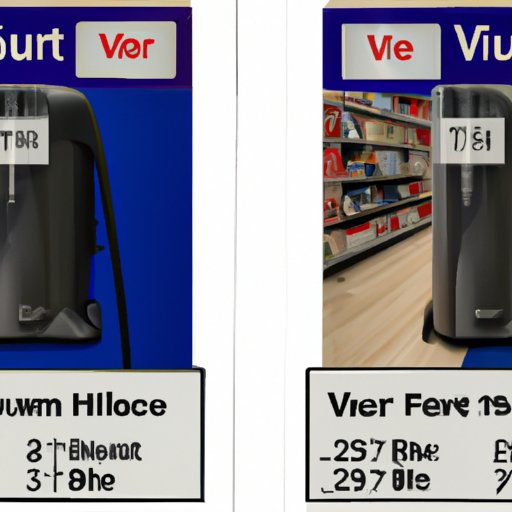 A Comparison of Vacuum Prices at Different Stores