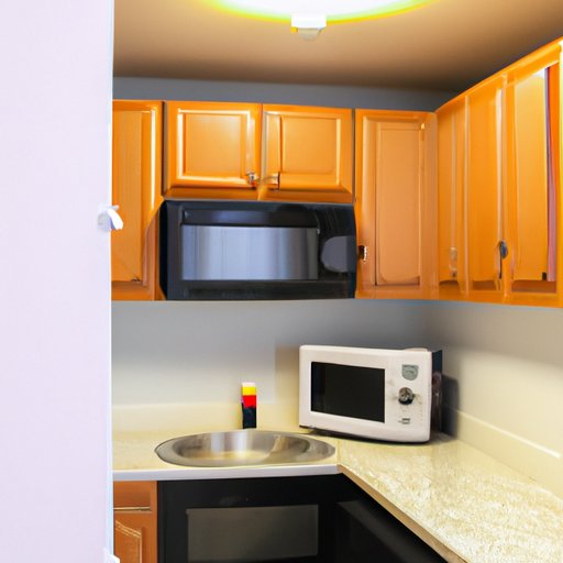 Make Room for a Microwave in a Tiny Kitchen