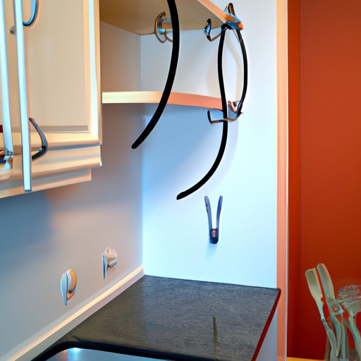 Utilizing Wall Mounts to Maximize Space in a Small Kitchen