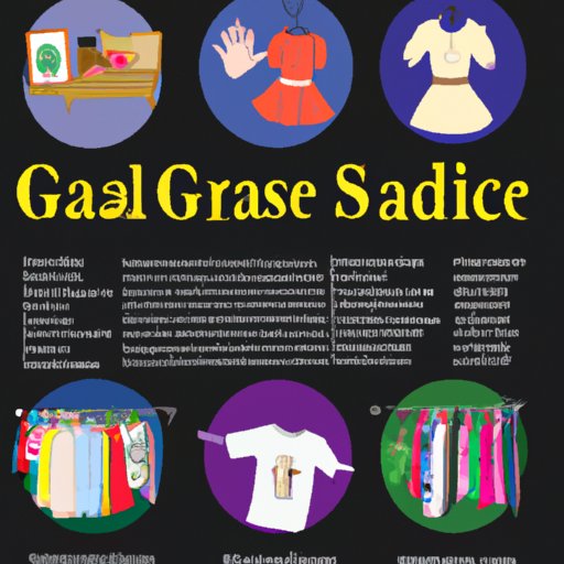 Guide to Selling Clothes at Garage Sales