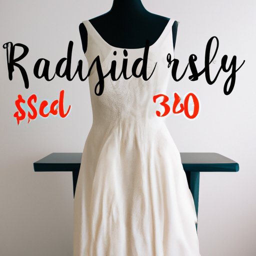Making Money from Your Unused Wedding Dress: Tips for Selling on Etsy