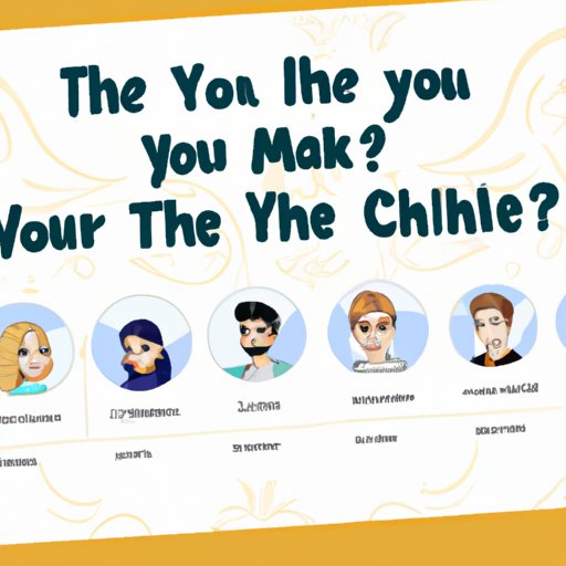 Create a Quiz to Determine Which Character You Are Most Like