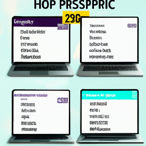 List of Top HP Laptops by Price Range