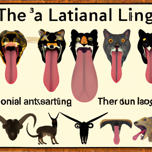 Comparison of the Longest Tongues in the Animal Kingdom
