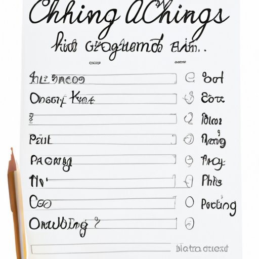 Deciding Who Pays for What at a Wedding: A Checklist