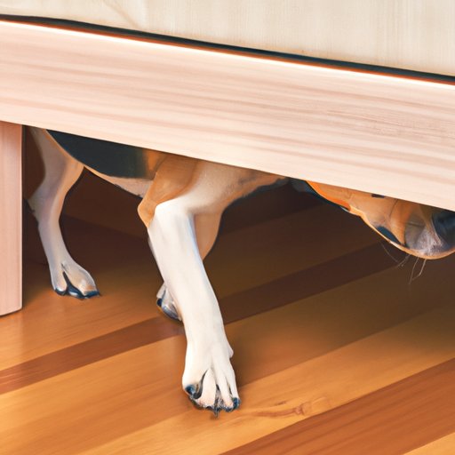 Exploring the Reasons Why Dogs Crawl Under Beds