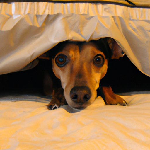 Understanding the Evolutionary Origins of Dogs Seeking Solace Under Beds