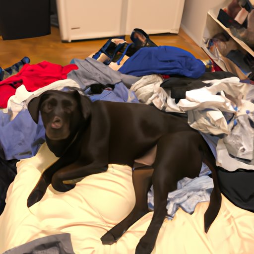 Investigating the Intimacy of a Dog Laying on Your Clothes