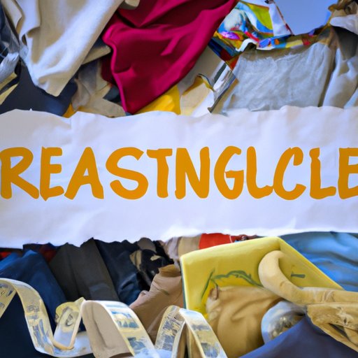 Can You Recycle Clothes? A Comprehensive Guide to Reusing and Recycling Old Clothing