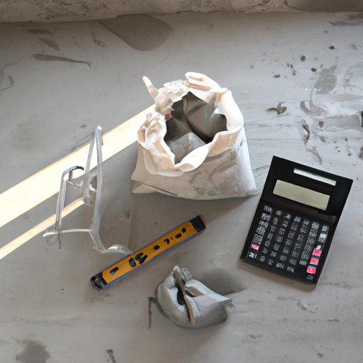 How to Use a Concrete Calculator to Determine How Many Bags of Concrete You Need
