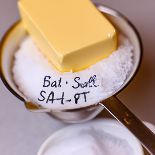 How Much Salt Should You Add to Unsalted Butter? A Guide