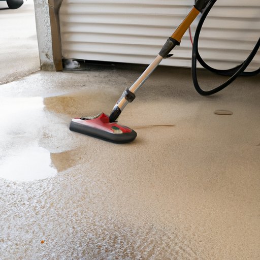 How to Clean Garage Floor Without Pressure Washer