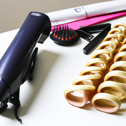 How to Curl Hair with a Straightener for Beginners