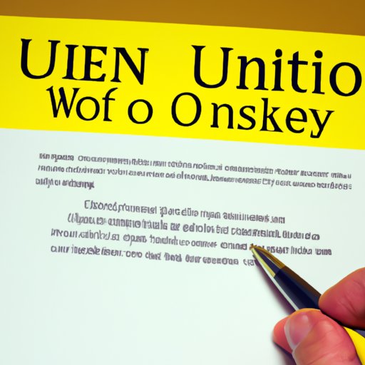 How to Fill Out a Western Union Money Order: A Step-by-Step Guide