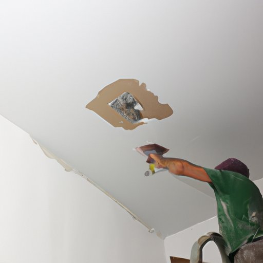 How to Fix Ceiling Drywall – A Step-by-Step Guide