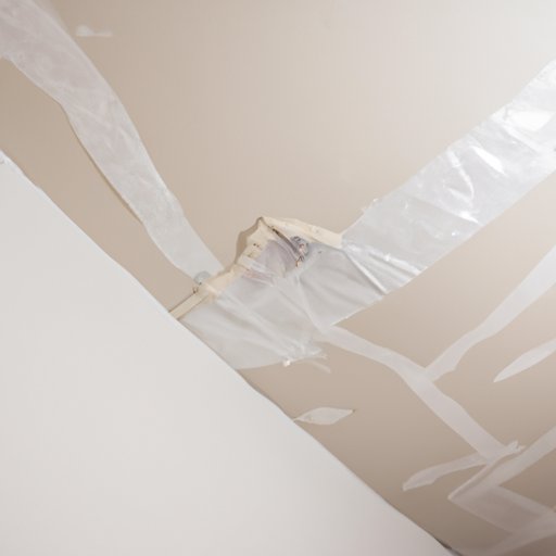 Repairing Cracks in Drywall Ceiling – Step by Step Guide