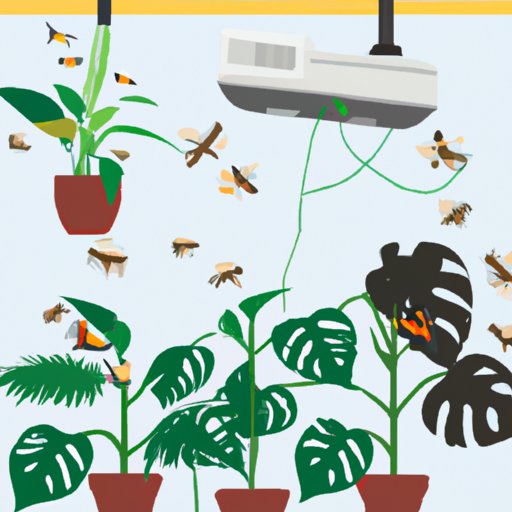 How to Get Rid of Flying Bugs on Indoor Plants: Sticky Traps, Trimming Leaves, Increasing Humidity & More