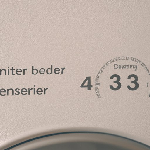 How to Reset a Dryer Timer: A Step-by-Step Guide