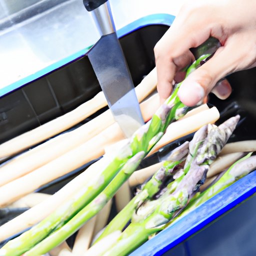 How to Store Asparagus in the Refrigerator: Trimming, Wrapping, and Blanching
