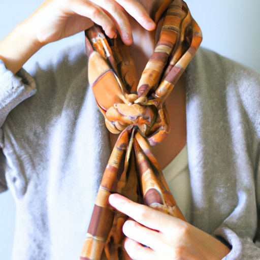The Perfect Fall Accessory: How to Tie a Blanket Scarf