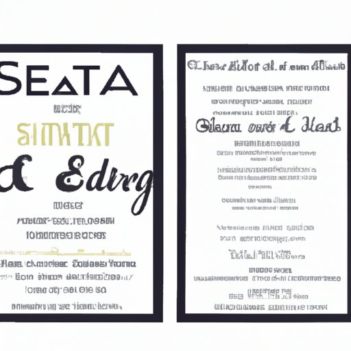 How to Write a Wedding Invitation: Crafting an Engaging and Personalized Message, Selecting the Right Paper, Font, and Design, and Incorporating Special Touches