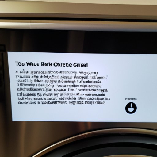 What Does NF Mean on Samsung Washers? Exploring the Mystery of the Error Message